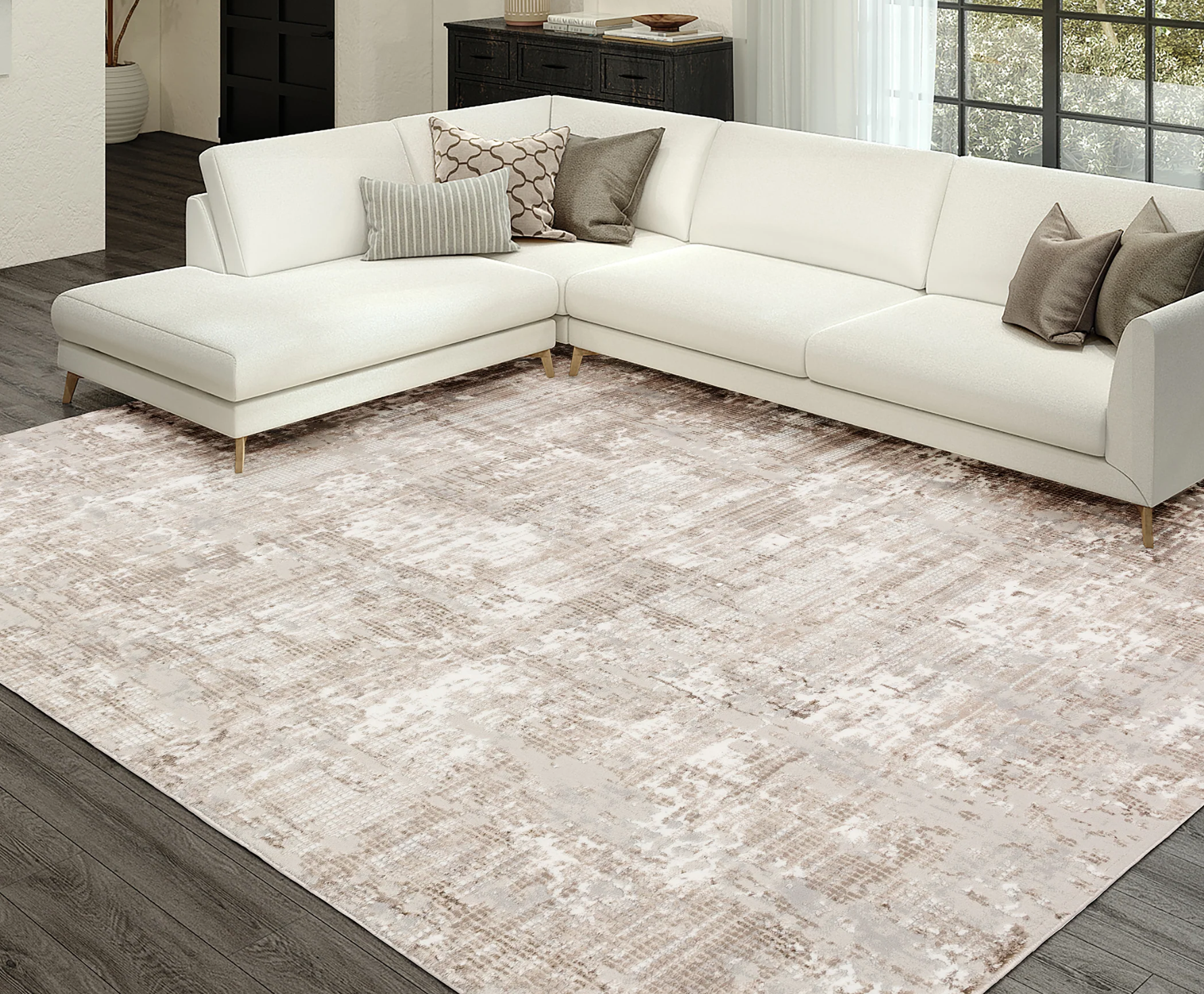 Rhodes RR3 Taupe Rug