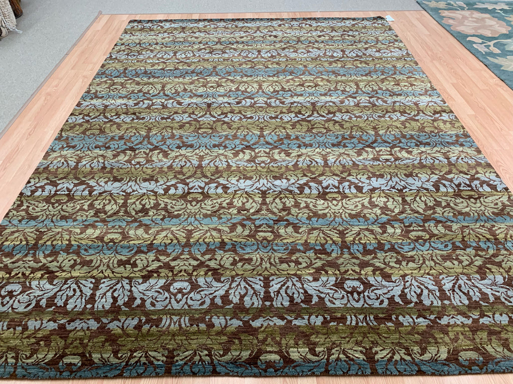 Hand-Knotted Wool Jaipur Le Reve Rug (8'10"x12')