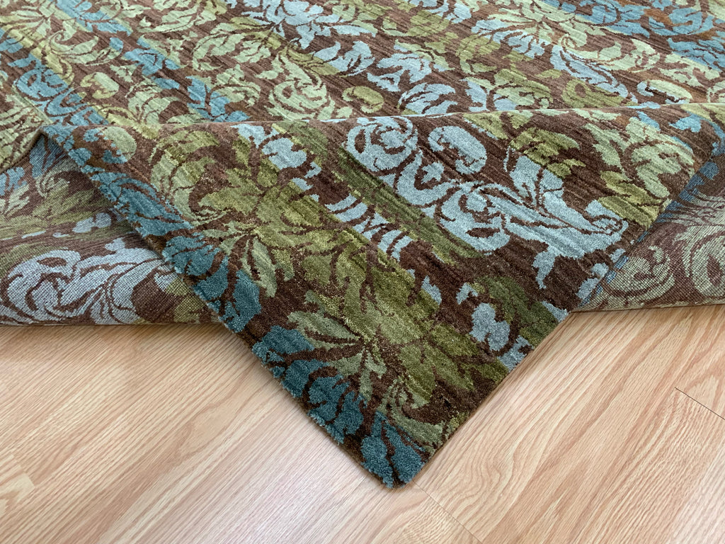 Hand-Knotted Wool Jaipur Le Reve Rug (8'10"x12')