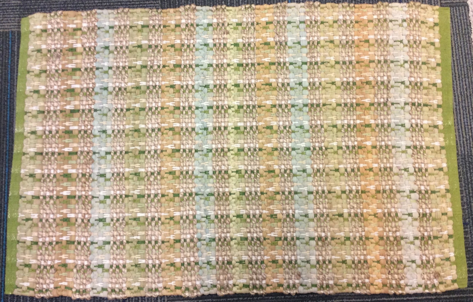 Hand Woven Cotton Multi Flatweave Rug (2'x3')