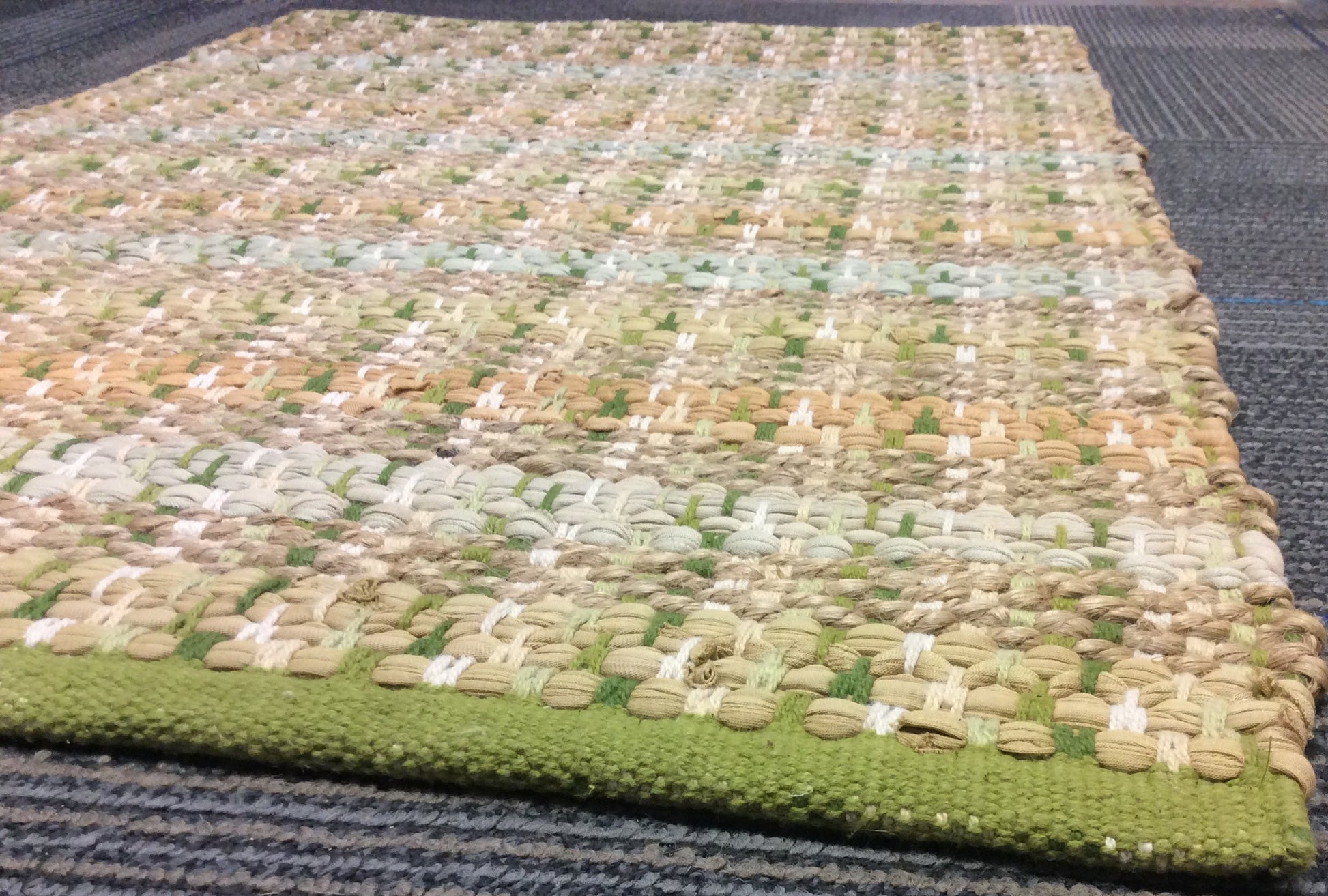 Hand Woven Cotton Multi Flatweave Rug (2'x3')