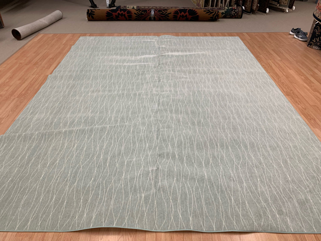 Machine Woven Nylon Milliken Streamline Spa Rug (10'x13')
