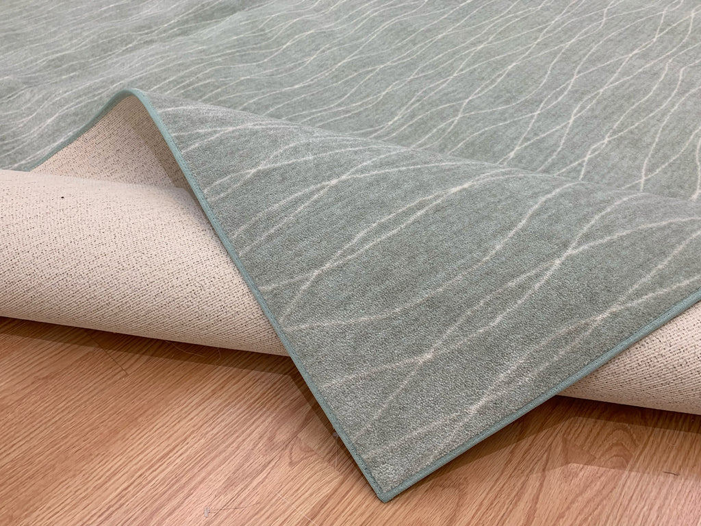 Machine Woven Nylon Milliken Streamline Spa Rug (10'x13')