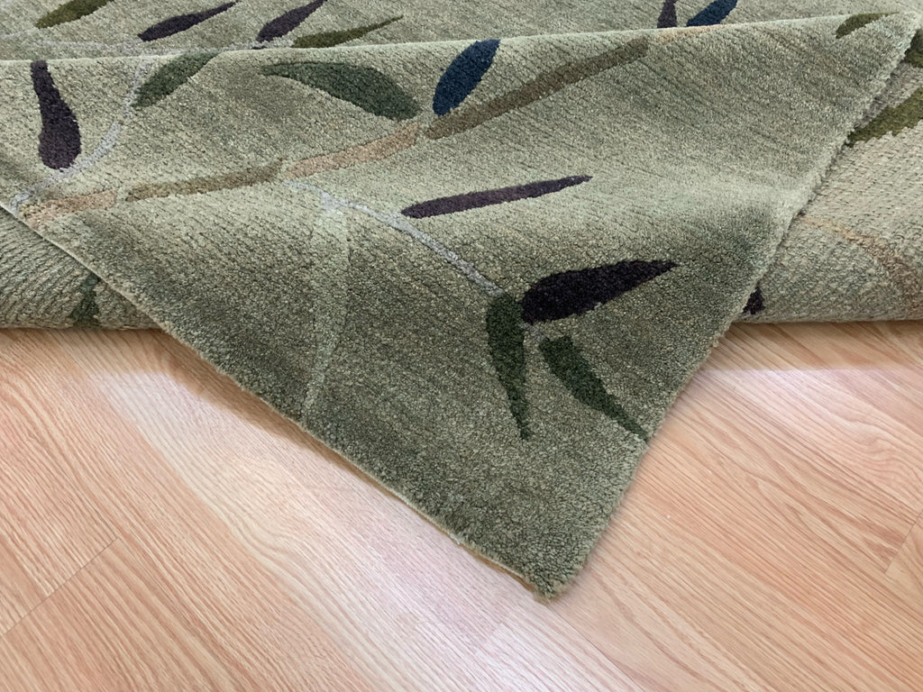 Vintage Hand-Knotted Wool Tufenkian Kyoto Garden Rug (6'x9')