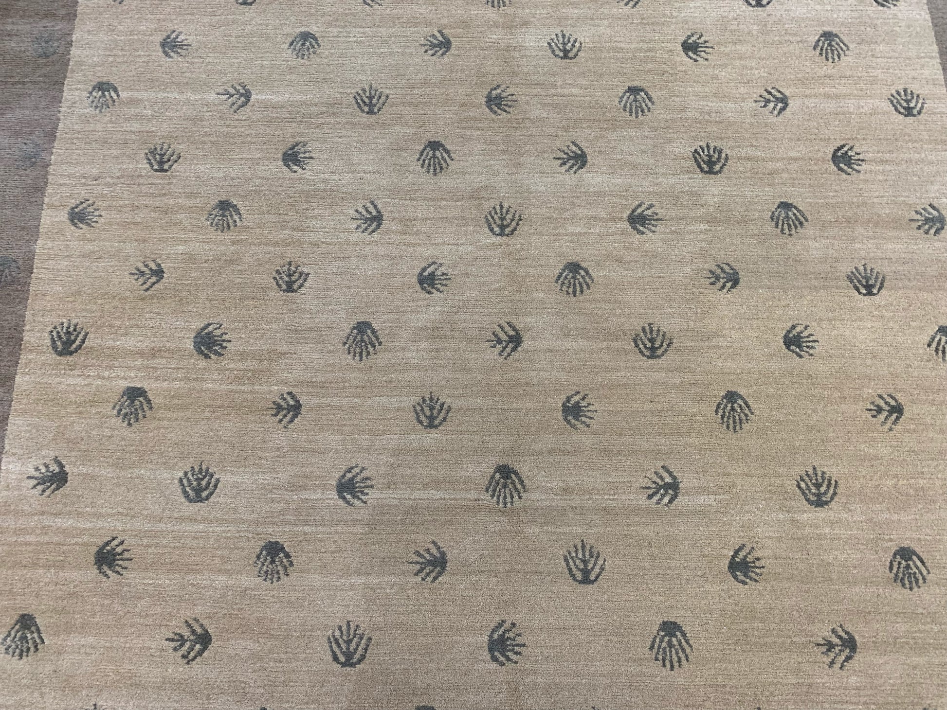 Vintage Hand-Knotted Wool Tufenkian Critter Prints Rug (5'6"x8'4)
